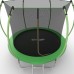 Батут SOULFIT EVO JUMP Internal 10ft (Green) с внутренней сеткой и лестницей